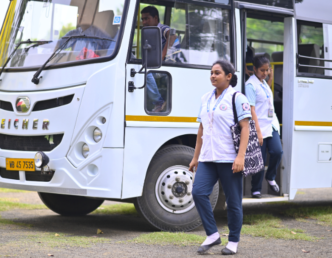 Transport facilities at Abdur Rahim College of Pharmacy